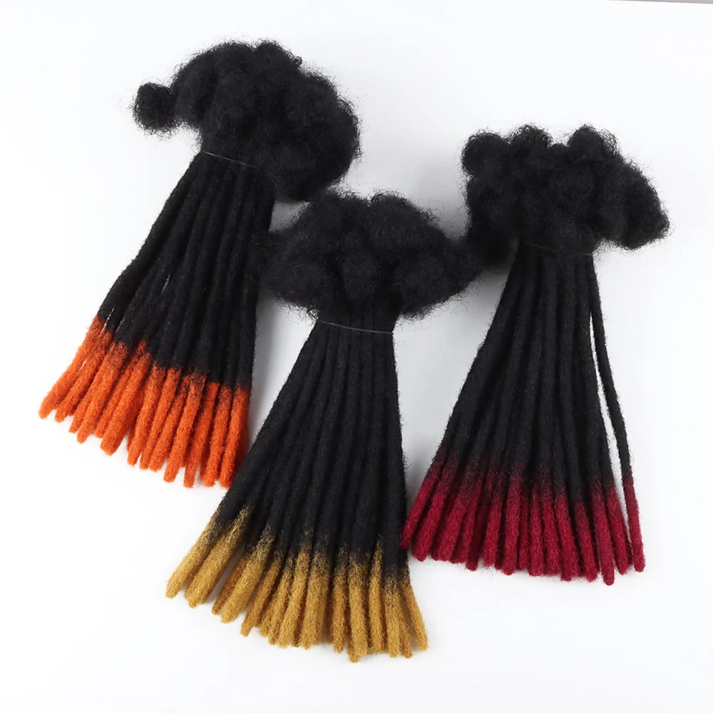 20/40/60 Strands Ombre Color 100% Soft Natural Afro Kinky Human Hair - Image 6