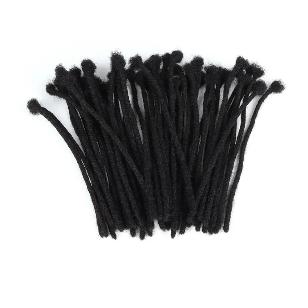 AHVast  100% Handmade Human Hair Locs Dreadlocks Extentions Afro Kinky Curly Hair Wholesale - Image 3