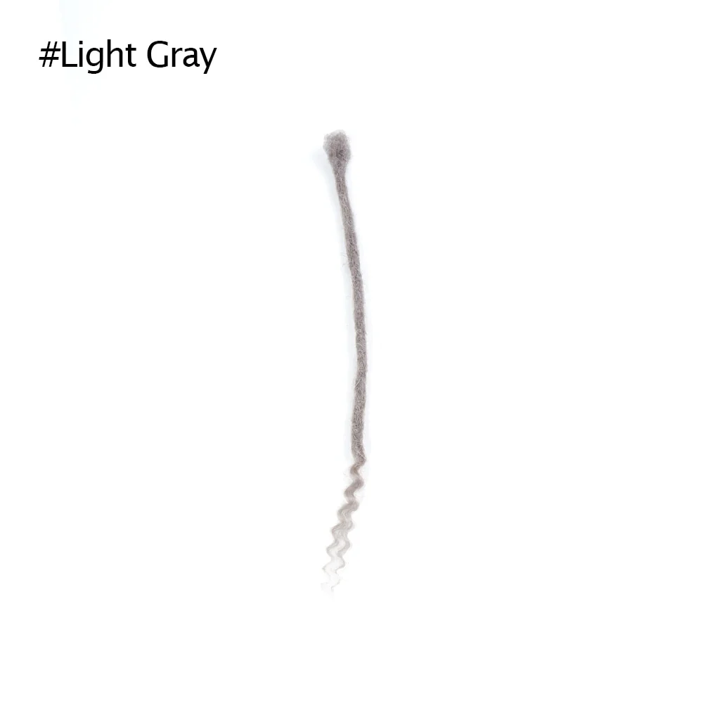 Curly Ends Locs |100% Human Hair Curly Ends Dreads Loc Extension - Image 4