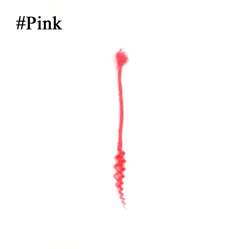 Curly Ends Locs |100% Human Hair Curly Ends Dreads Loc Extension - Image 5