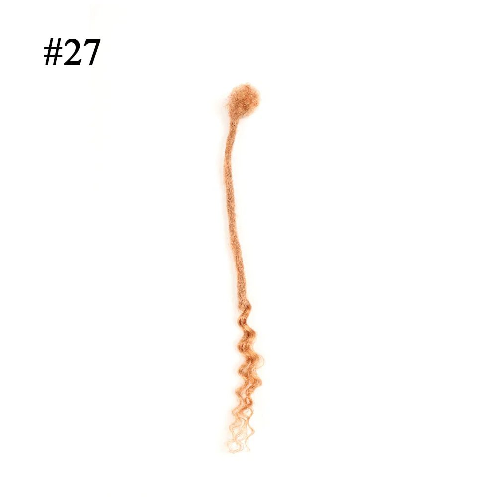 Curly Ends Locs |100% Human Hair Curly Ends Dreads Loc Extension - Image 7