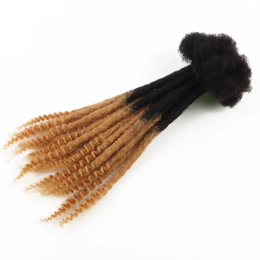 Curly Ends Locs |Human Hair Dreads Extensions - Image 10