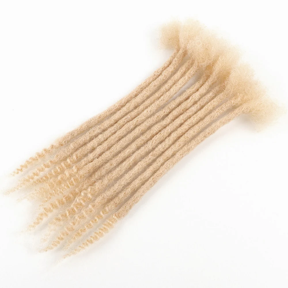 Curly Ends Locs |Human Hair Dreads Extensions - Image 3