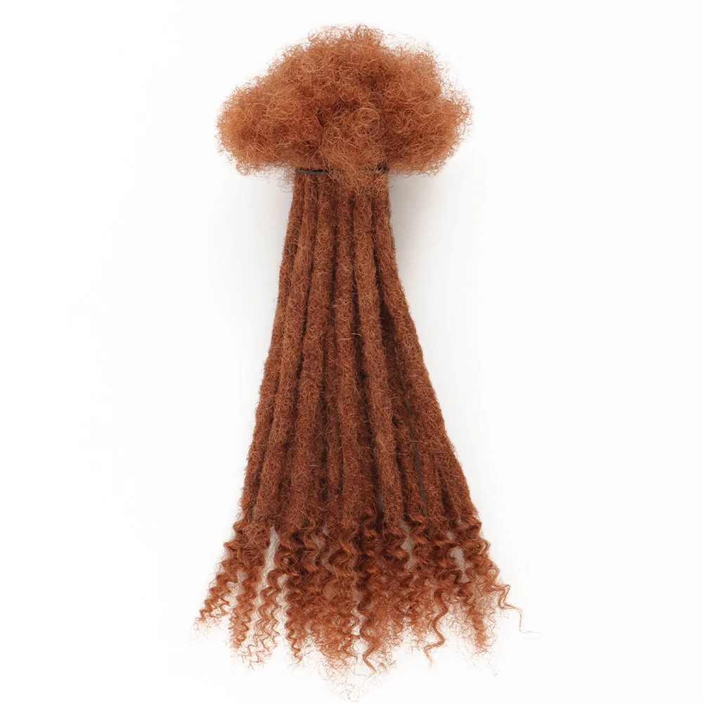 Curly Ends Locs |Human Hair Dreads Extensions - Image 5