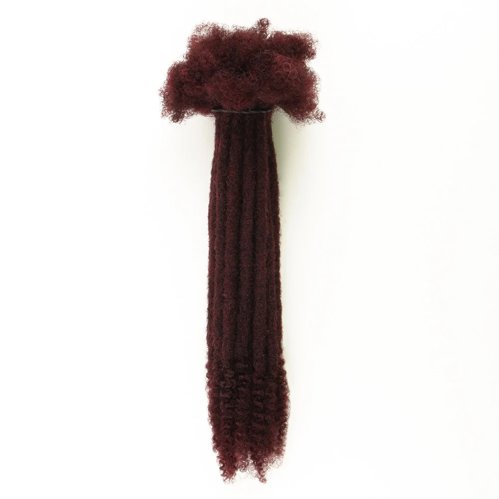 Curly Ends Locs |Human Hair Dreads Extensions - Image 8