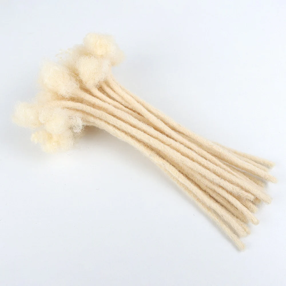 Dreads Extensions 100% Human Hair | Full Handmade 0.6cm Thickness 60 Strands - Image 5