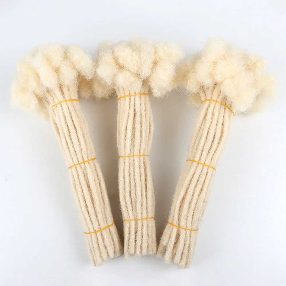 Dreads Extensions 100% Human Hair | Full Handmade 0.6cm Thickness 60 Strands - Image 7