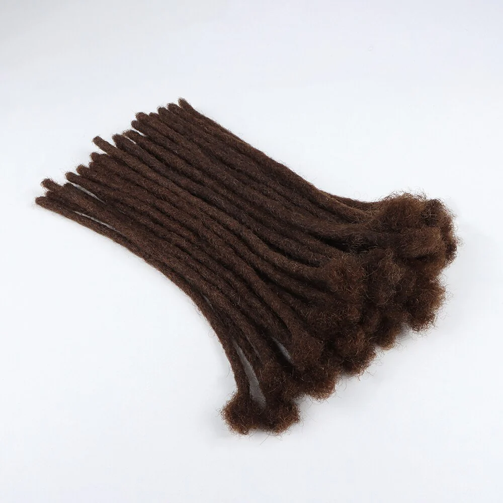 Handmade Dreads Extensions |Full Handmade 100% Human Hair Sisterlocks Soft Dreadlocks 60 Strands - Image 5