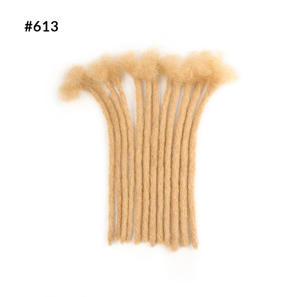 Locsoflove 100% Human Hair Dreadlocks Locks Extension Locs Rastas Humano Black Man - Image 17