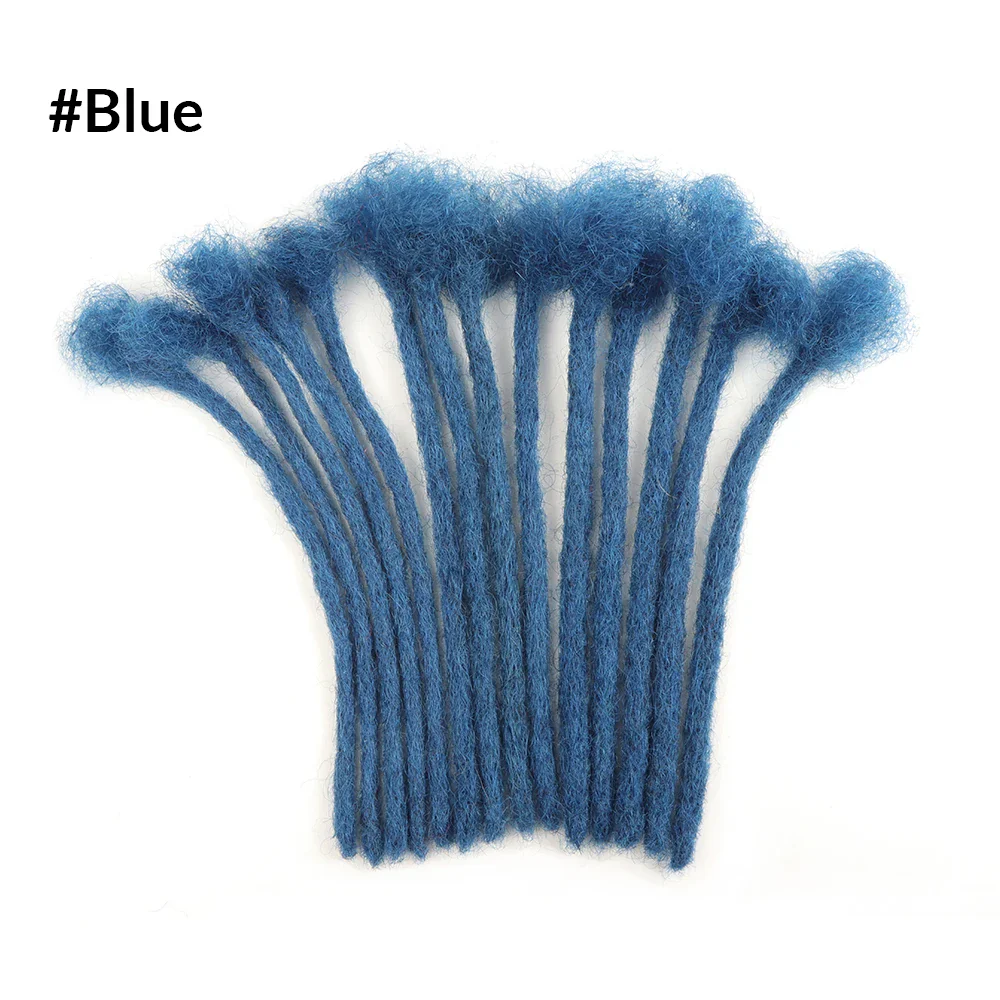 Locsoflove 100% Human Hair Dreadlocks Locks Extension Locs Rastas Humano Black Man - Image 8