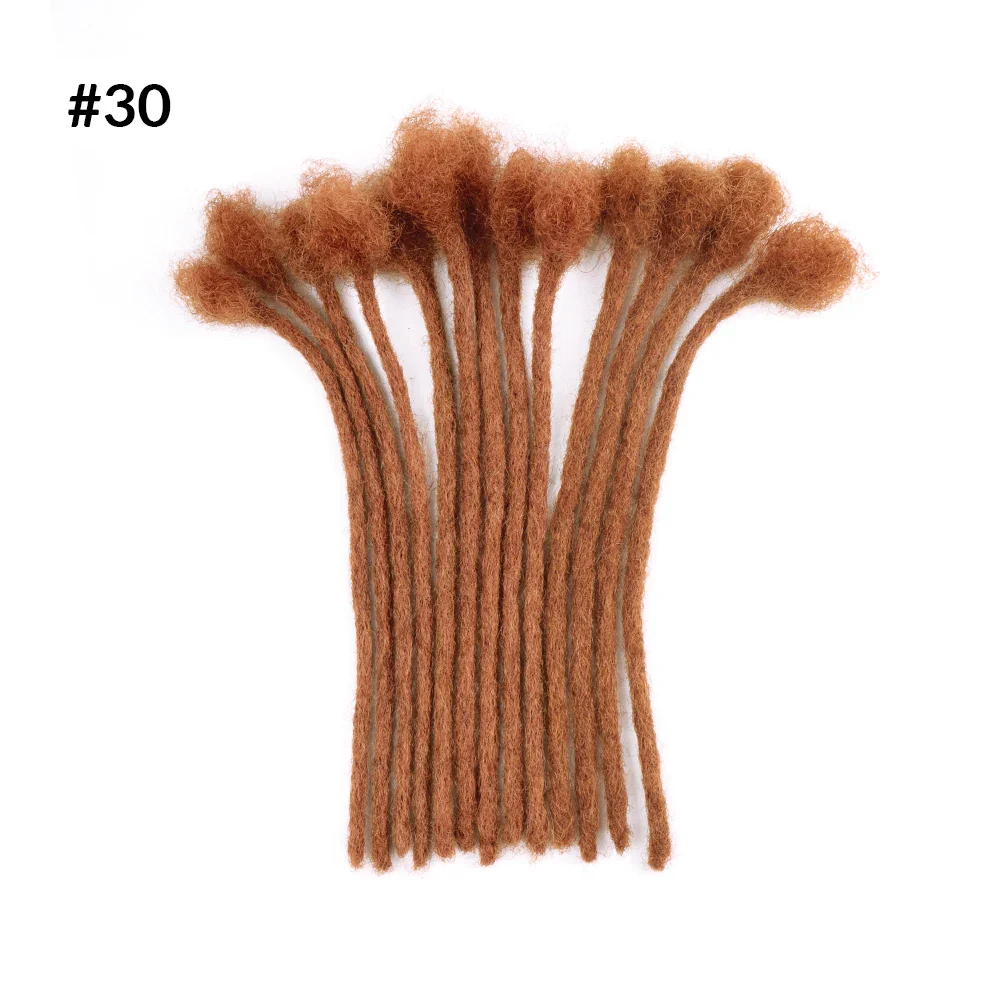 Locsoflove 100% Human Hair Dreadlocks Locks Extension Locs Rastas Humano Black Man - Image 15