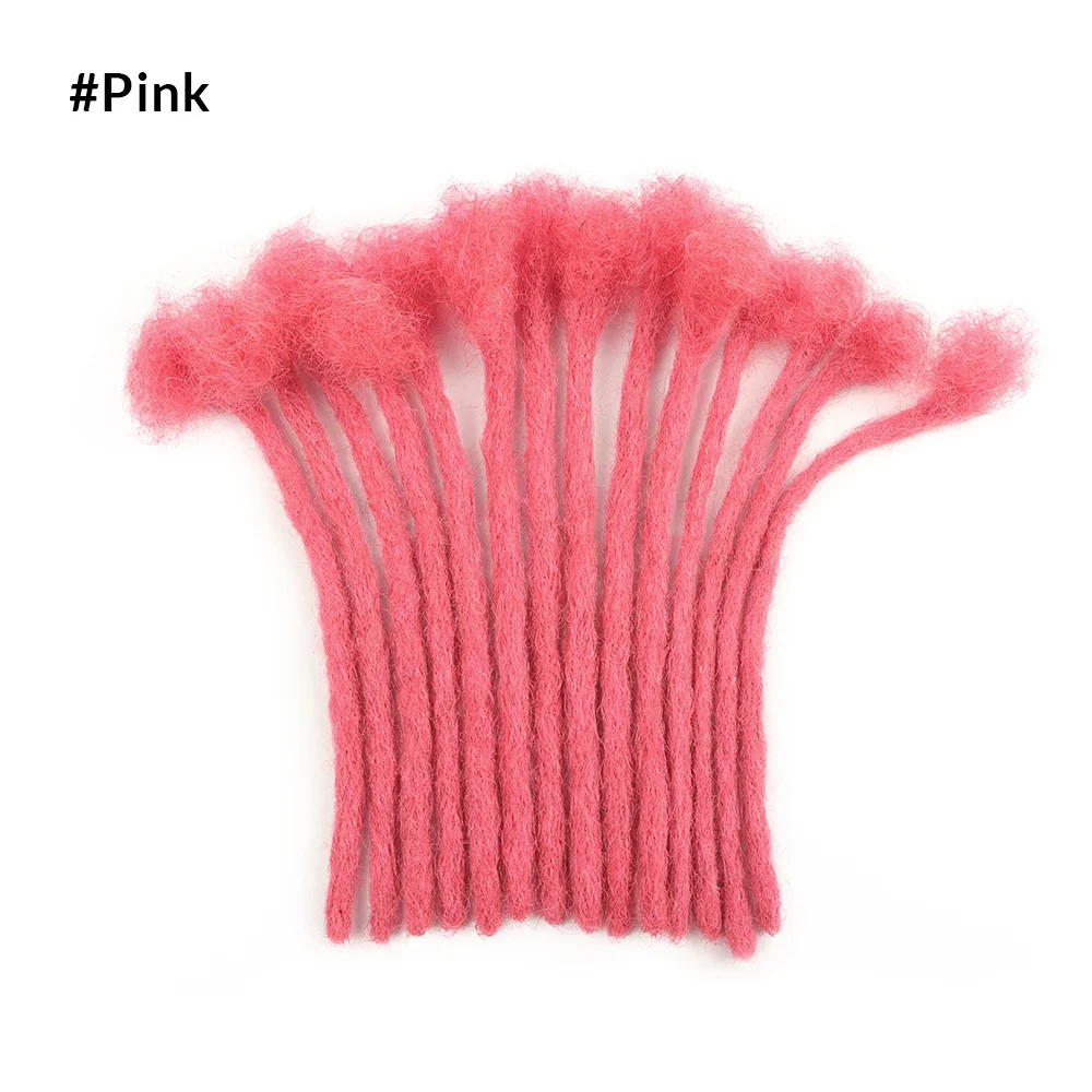 Locsoflove 100% Human Hair Dreadlocks Locks Extension Locs Rastas Humano Black Man - Image 7